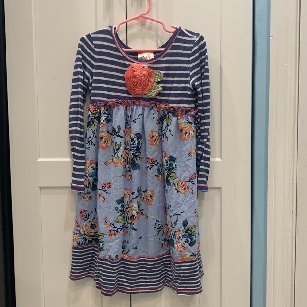 Pink Vanilla girls long sleeved dress